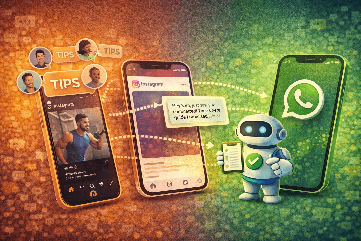 From Instagram Reel to WhatsApp Lead: Automation Workflow Explained