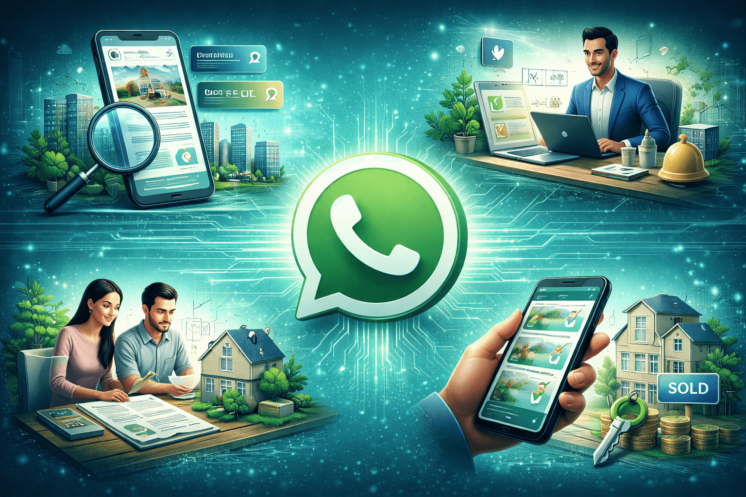 How Real Estate Businesses Automate WhatsApp Leads