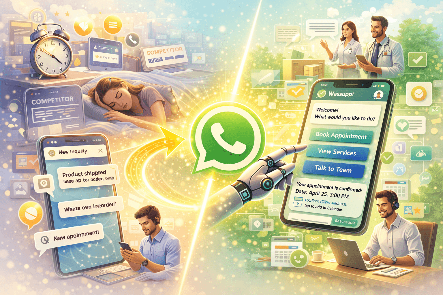How to Automate Appointment Bookings via WhatsApp (Step by Step)