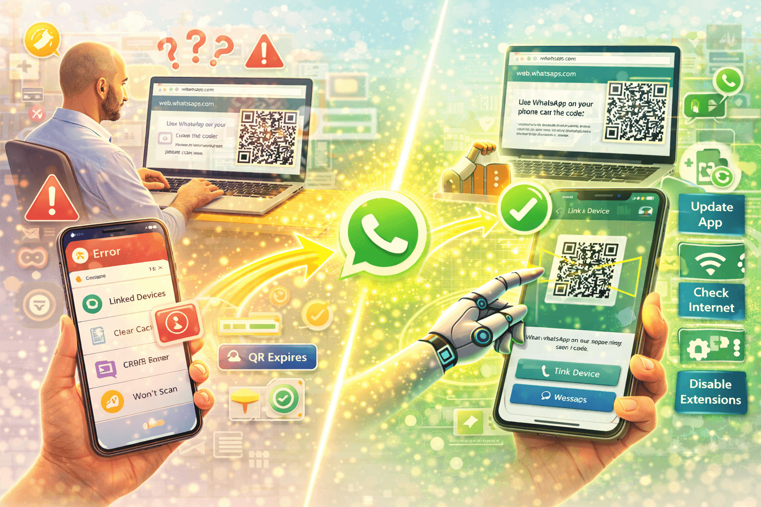WhatsApp Web QR Code Not Working? Here's How to Fix It (2026 Guide)