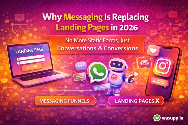 Why Messaging Is Replacing Landing Pages in 2026